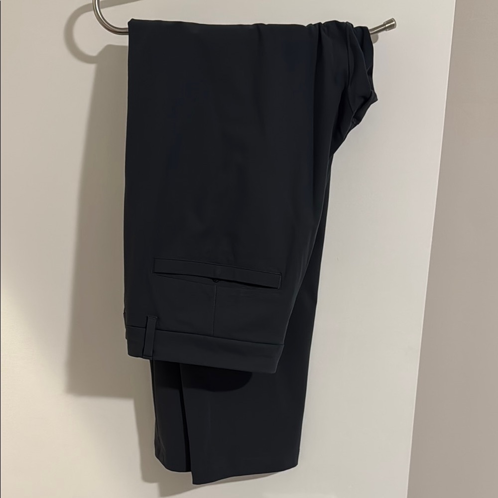 lululemon athletica Men's Grey ABC Pants - Sleek Tailored Style